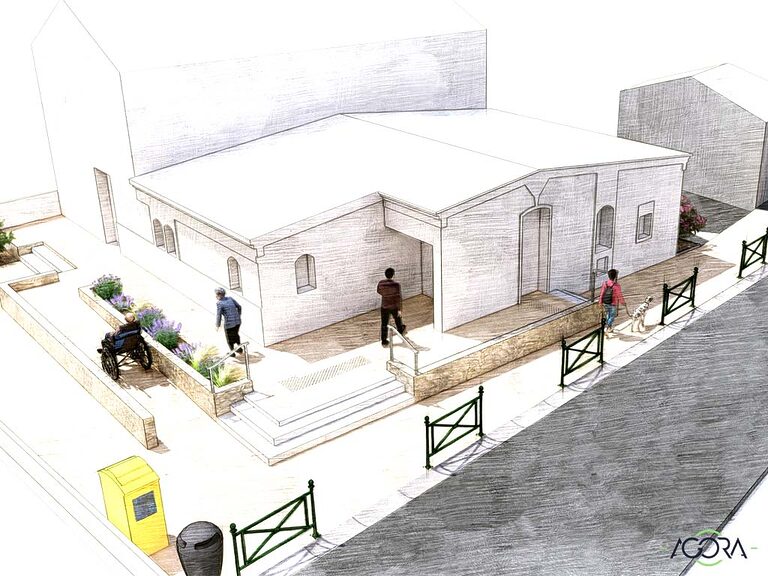 Lire la suite à propos de l’article Etude de faisabilité : Requalification des abords du bureau de Poste / Gréoux-les-Bains